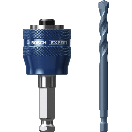 Porte-outils powerchange plus avec foret centreur carbure