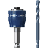 Porte-outils powerchange plus avec foret centreur carbure
