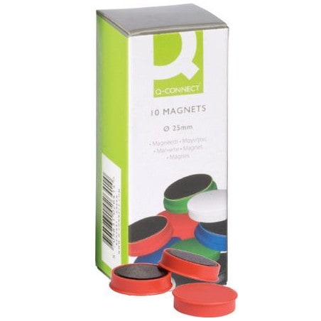 Aimants couleur x 10 Q-CONNECT