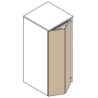GARNITURE POUR 1 PORTE - 2200 / 40