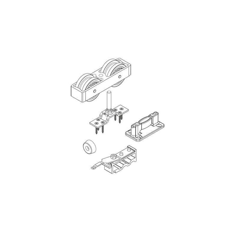 Garniture 1 porte bois Hawa junior 250 A HAWA 20999
