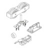 Garniture 1 porte bois Hawa junior 250 A HAWA 20999