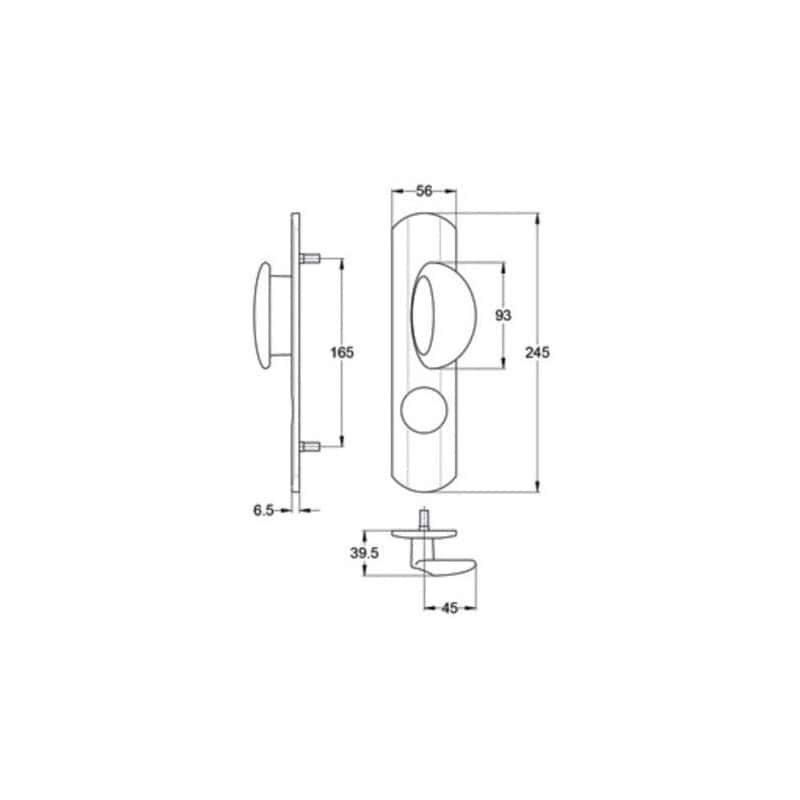 Demi-ensemble blindé Muze pour Protective VACHETTE 28569000