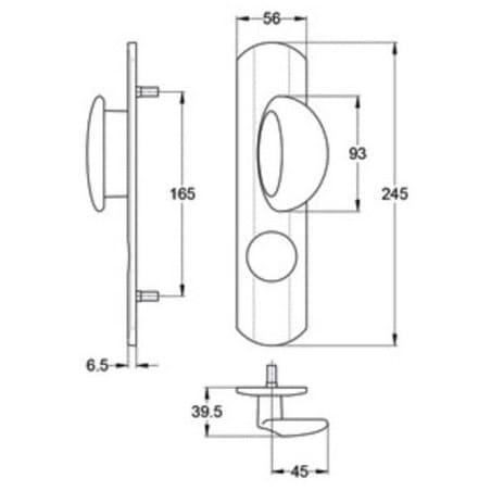 Demi-ensemble blindé Muze pour Protective VACHETTE 28569000