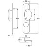 Demi-ensemble blindé Muze pour Protective VACHETTE 28569000