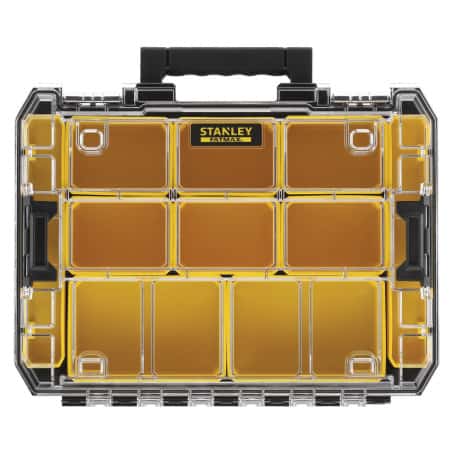 Mallette organiseur 10 compartiments STANLEY FATMAX PRO-STACK FMST82967-1