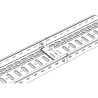 Kit éclisse pour dalle perforée PEMSABAND M6 x100 pièces PEMSA 67010093