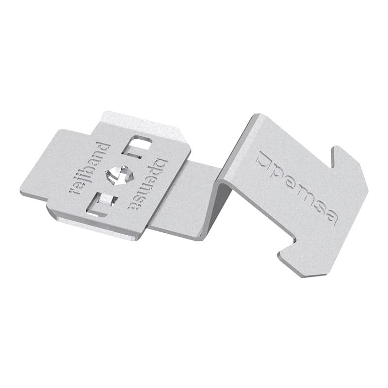 Fixation rapide CLICK pour rail de supportage x50 pièces PEMSA