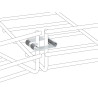 Éclisse rapide d'angle x50 pièces PEMSA 64010072