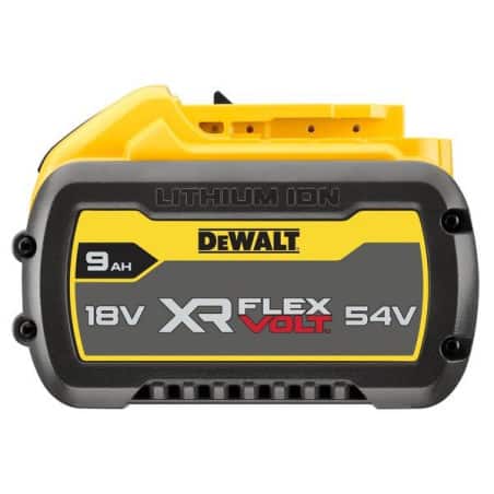 Batterie XR FLEXVOLT 18V/54V 9Ah/3Ah Li-Ion DEWALT DCB547-XJ