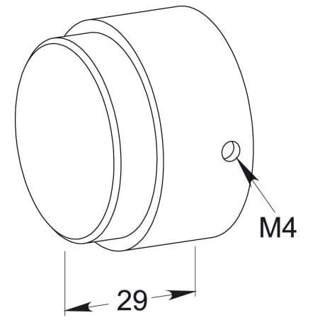 Embout droit - diamètre 40 - CUIVRINOX