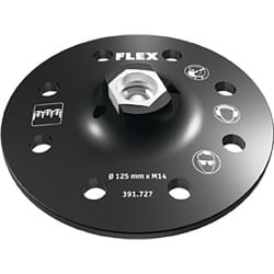 Plateau de ponçage velcro 8 trous Ø 125 mm FLEX 391727