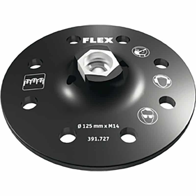 Plateau de ponçage velcro 8 trous Ø 125 mm FLEX 391727