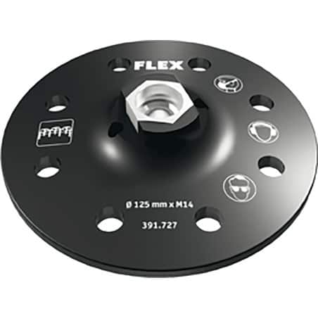 Plateau de ponçage velcro 8 trous Ø 125 mm FLEX 391727
