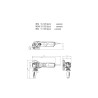 Meuleuse d'angle WEP 17-125 Quick METABO 600547000