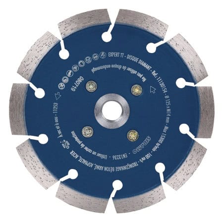 Disque diamant EXPERT TT moyeu déporté M14 125 mm SIDAMO 11130154