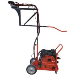 Chariot de ponçage EASYPLAFF avec aspirateur VCE 44 M AC SET 42 L et ponceuse béton LD 18-7 150 RE 1800 W FLEX 920170