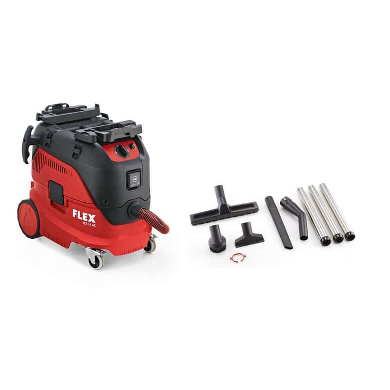 Ponceuse giraffe GE7 avec 4 têtes + aspirateur VCE 33 L AC SET FLEX 920114