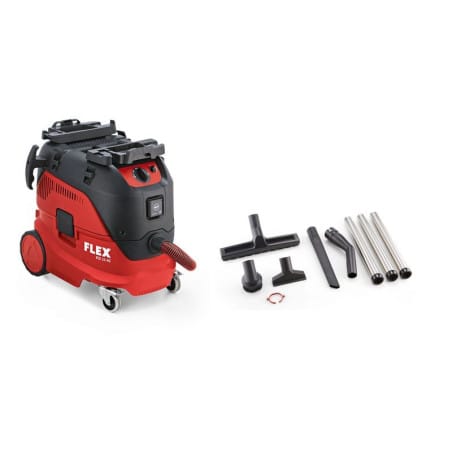 Ponceuse giraffe GE7 avec 4 têtes + aspirateur VCE 33 L AC SET FLEX 920114