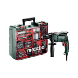 Perceuse à percussion SBE 650 SET + accessoires METABO 600742870