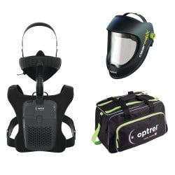 Pack complet Swiss Air - système respiratoire autonome - avec masque Clearmaxx - OPTREL 4600.110
