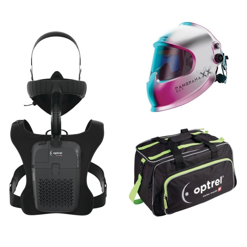 Pack complet Swiss Air - système respiratoire autonome - avec masque Panoramaxx CLT - OPTREL 4600.010