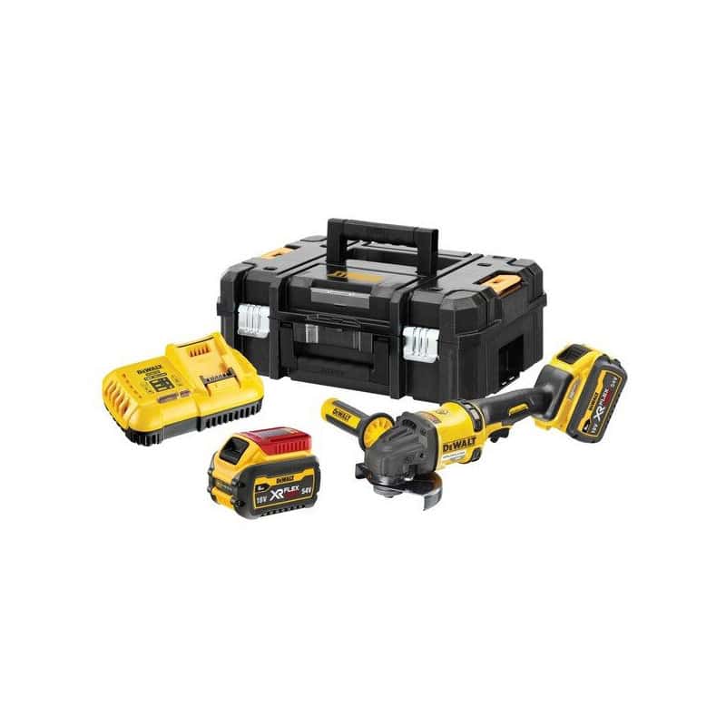 Meuleuse 2.0 XR Flexvolt - 18/54V 6/2Ah - 125 mm DEWALT DCG418T2-QW