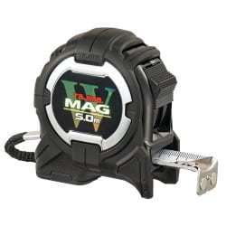 Mètre ruban - 5 m x 25 mm - avec semelle magnétique TAJIMA WM550MR