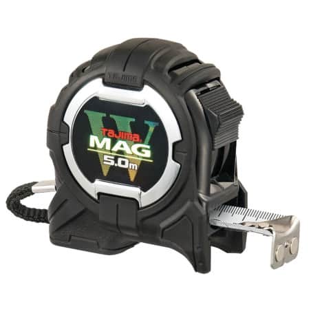 Mètre ruban - 5 m x 25 mm - avec semelle magnétique TAJIMA WM550MR
