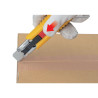 Couteau sécurité lame autorétractable 18 mm TAJIMA LC959X
