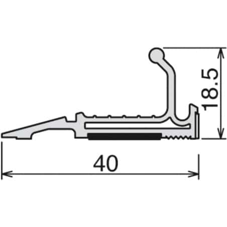 Règle guide-cutter 60 cm TAJIMA CTGSL600