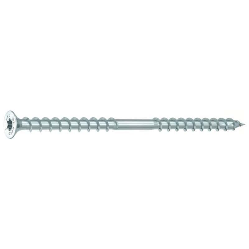 Vis d'isolation Ø8 mm Heco Topix-Plus "T" (sarking) - x50 pièces - acier zingué blanc - HECO