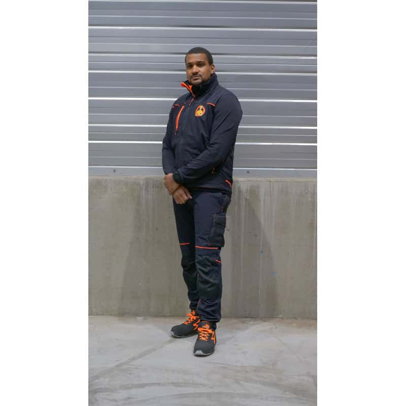 Pantalon bleu Atom U POWER