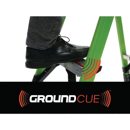 Escabeau Mightylite - 3 échelons - H 159/285 cm - LITTLE GIANT LIG-15365