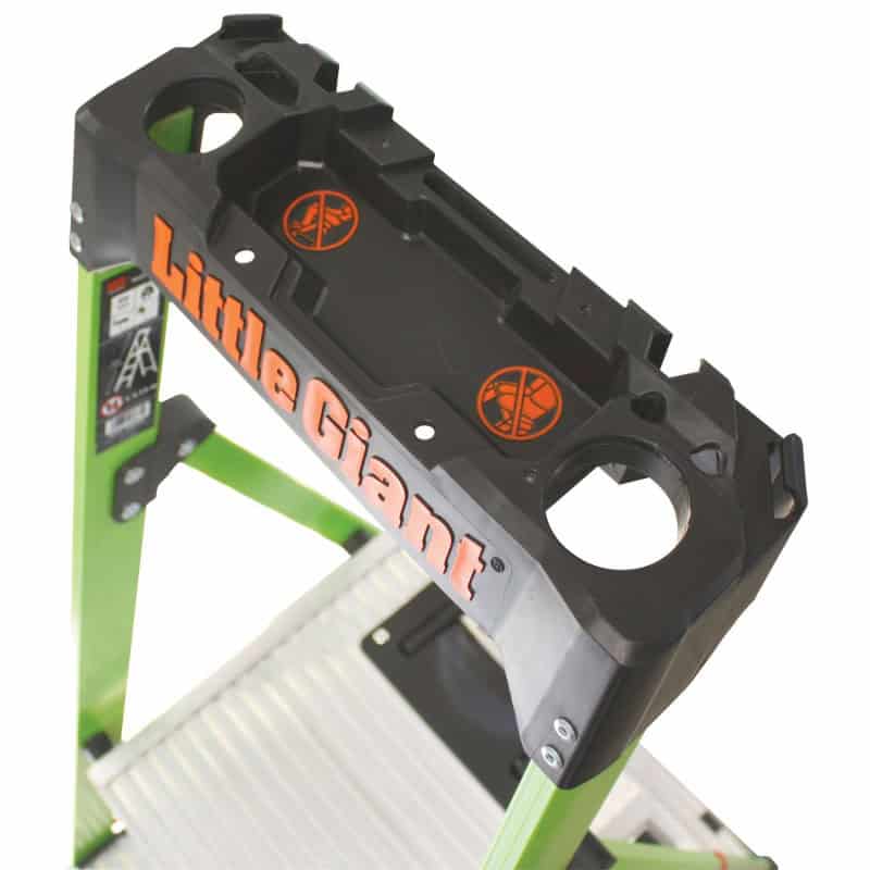 Escabeau Mightylite - 3 échelons - H 159/285 cm - LITTLE GIANT LIG-15365