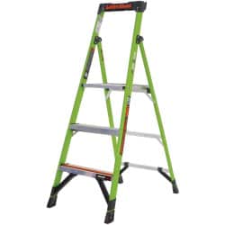 Escabeau Mightylite - 3 échelons - H 159/285 cm - LITTLE GIANT LIG-15365