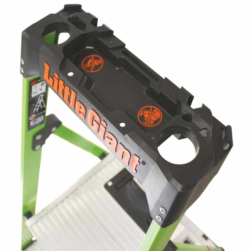 Escabeau Mightylite - 3 échelons - H 159/285 cm - LITTLE GIANT LIG-15365