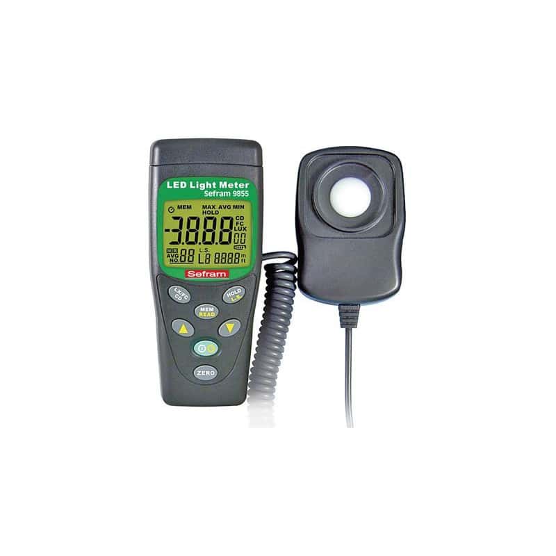 Luxmètre numérique pour éclairage à LED SEFRAM SEFRAM9855