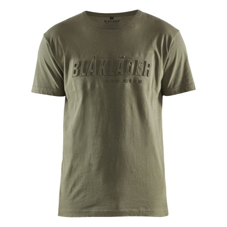 Tee-shirt imprimé 3D 3531 - Vert automne - BLAKLADER