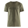 Tee-shirt imprimé 3D 3531 - Vert automne - BLAKLADER