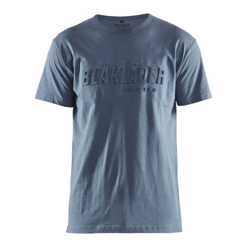 Tee-shirt imprimé 3D 3531 - Bleu paon - BLAKLADER