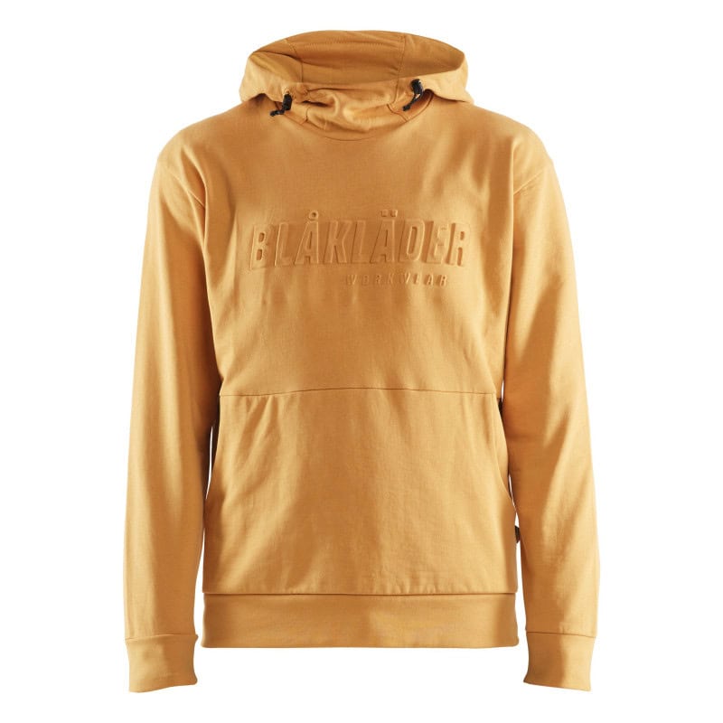 Sweat à capuche imprimé 3D - Miel doré - BLAKLADER