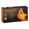 Gant jetable Grippaz - Orange - PIP
