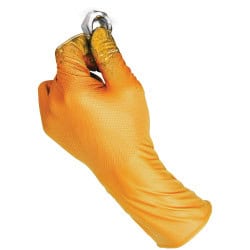 Gant jetable Grippaz - Orange - PIP