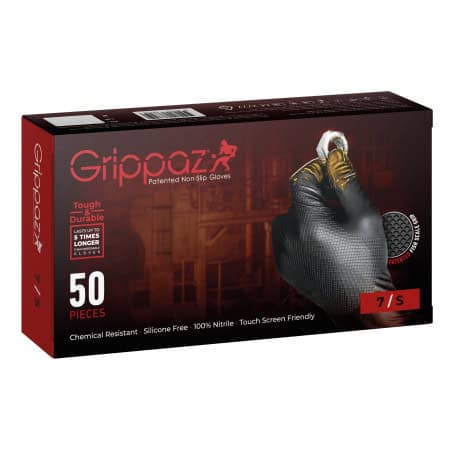 Gant jetable Grippaz - Noir - PIP