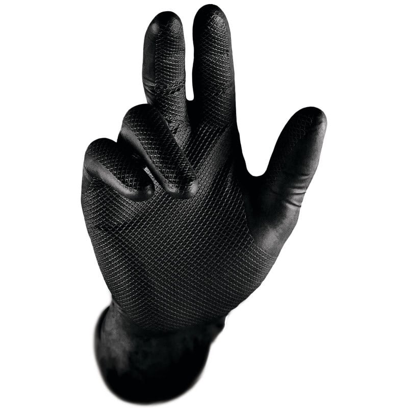 Gant jetable Grippaz - Noir - PIP