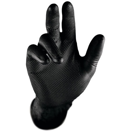 Gant jetable Grippaz - Noir - PIP
