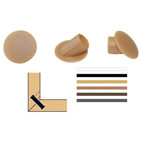 Capuchon de protection Clamex P - 45° - 100 pièces LAMELLO