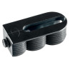 Cabineo 8 - noir - vis 8 mm - pour panneau à partir de 12 mm - Lamello