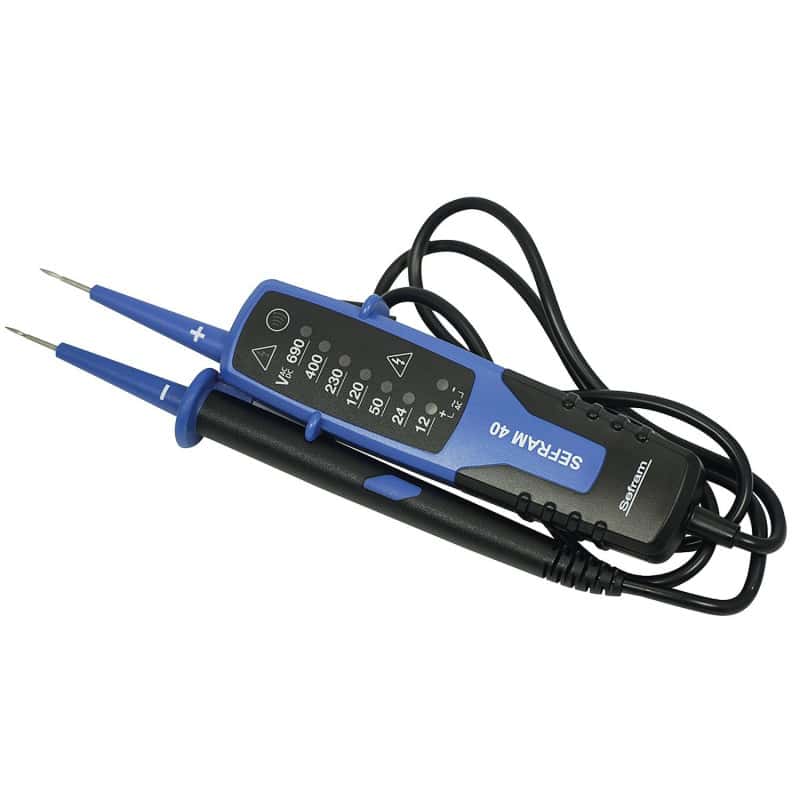 Testeur de tension électrique AC/DC SEFRAM SEFRAM40